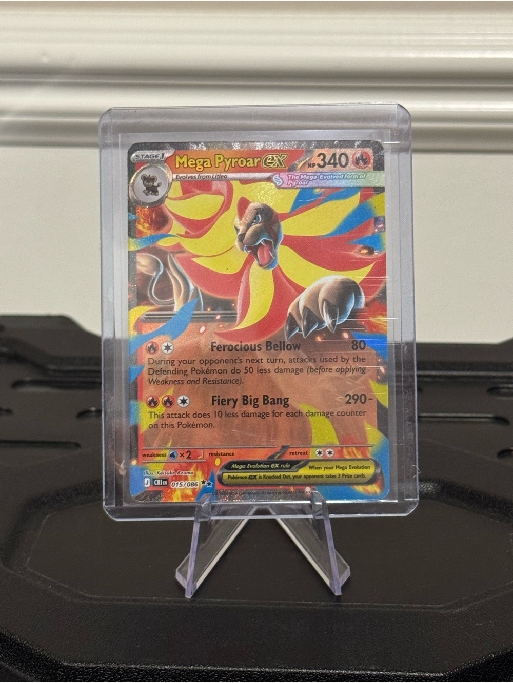 Pokémon Mega Pyroar ex 340